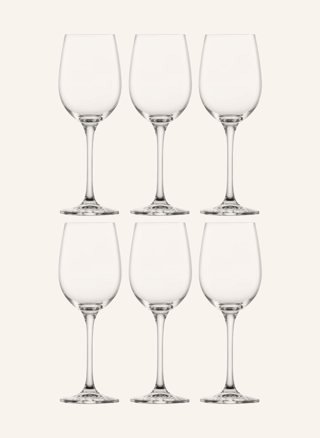 Schott Zwiesel 6er-Set Weingläser Classico transparent von SCHOTT ZWIESEL