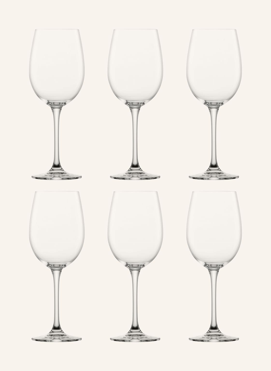 Schott Zwiesel 6er-Set Weingläser Classico transparent von SCHOTT ZWIESEL