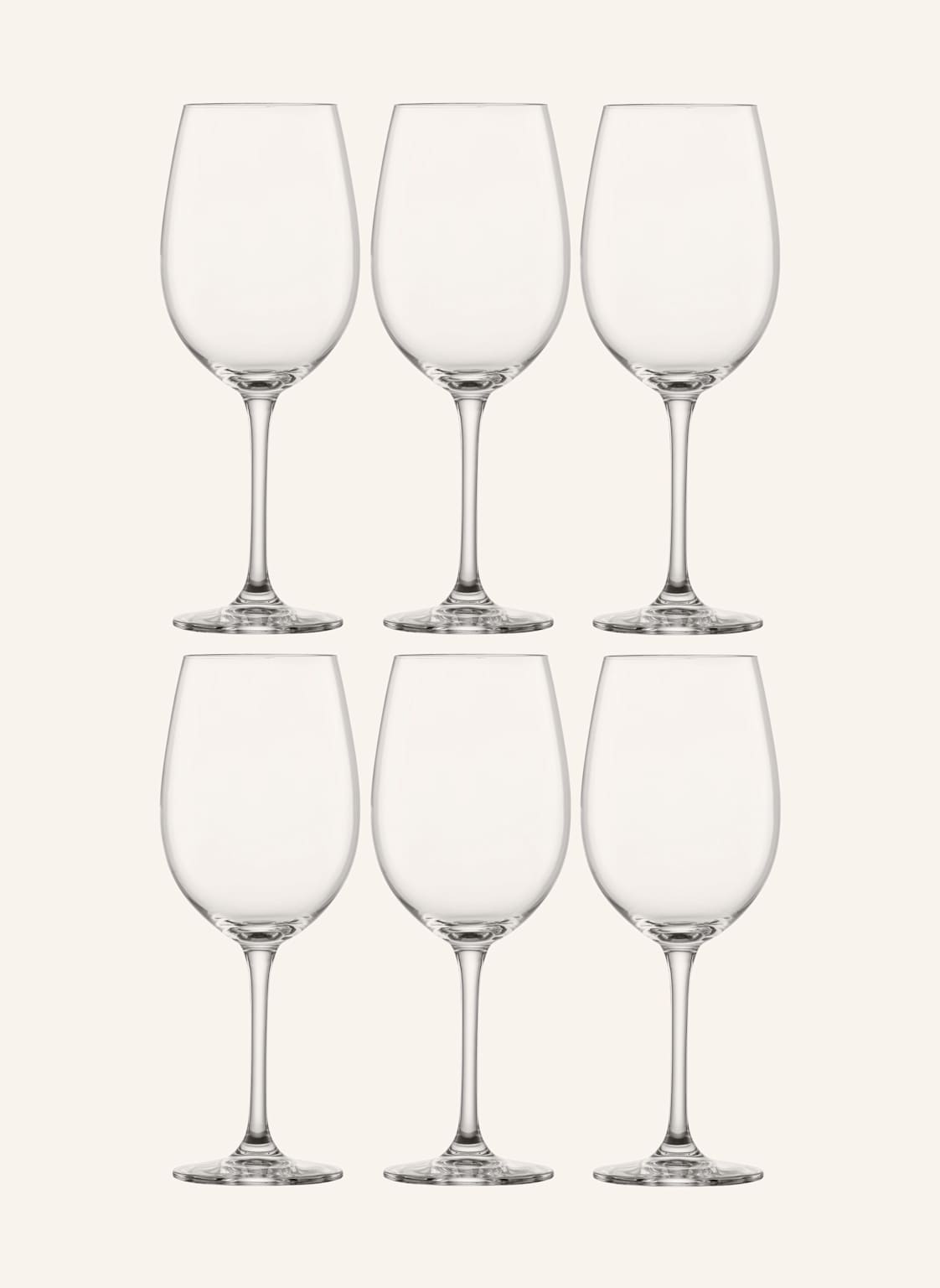 Schott Zwiesel 6er-Set Weingläser Classico transparent