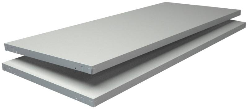 SCHULTE Regalwelt Regalelement »Stecksystem-Fachboden PowerMax«, 2 Stück weiss, 1200x500 mm von SCHULTE Regalwelt