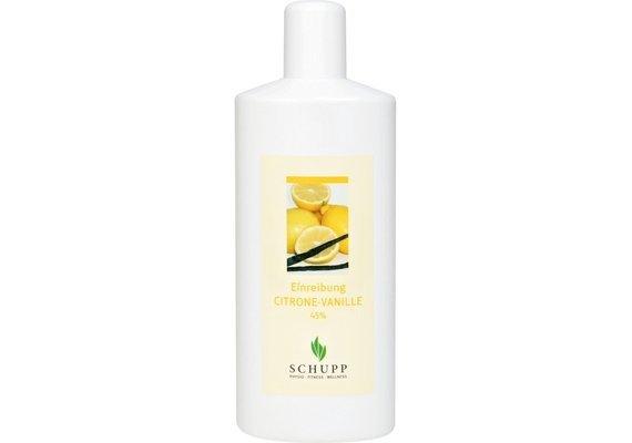 Alkoholische Einreibung 0.45 Zitrone-vanille 1000 Ml Damen Transparent 1000ml von SCHUPP