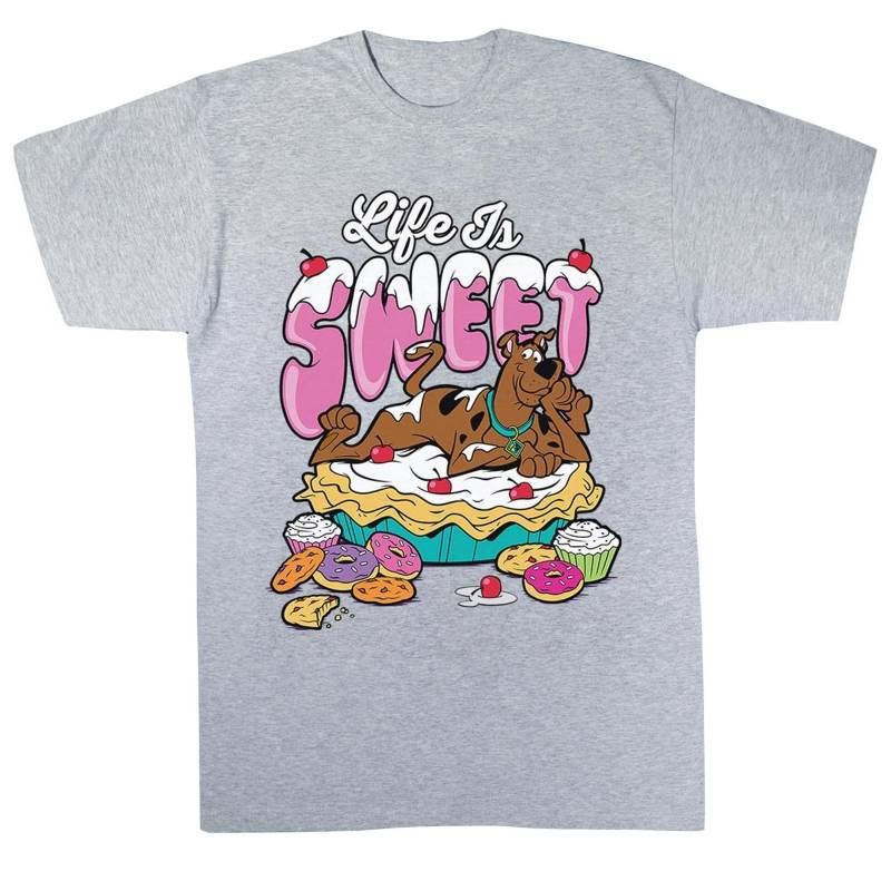 SCOOBY DOO - Life Is Sweet TShirt, 116, Grau von SCOOBY DOO