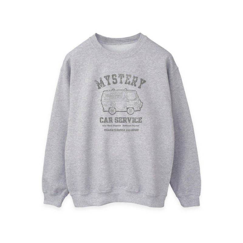 Mystery Car Service Sweatshirt Damen Grau S von SCOOBY DOO