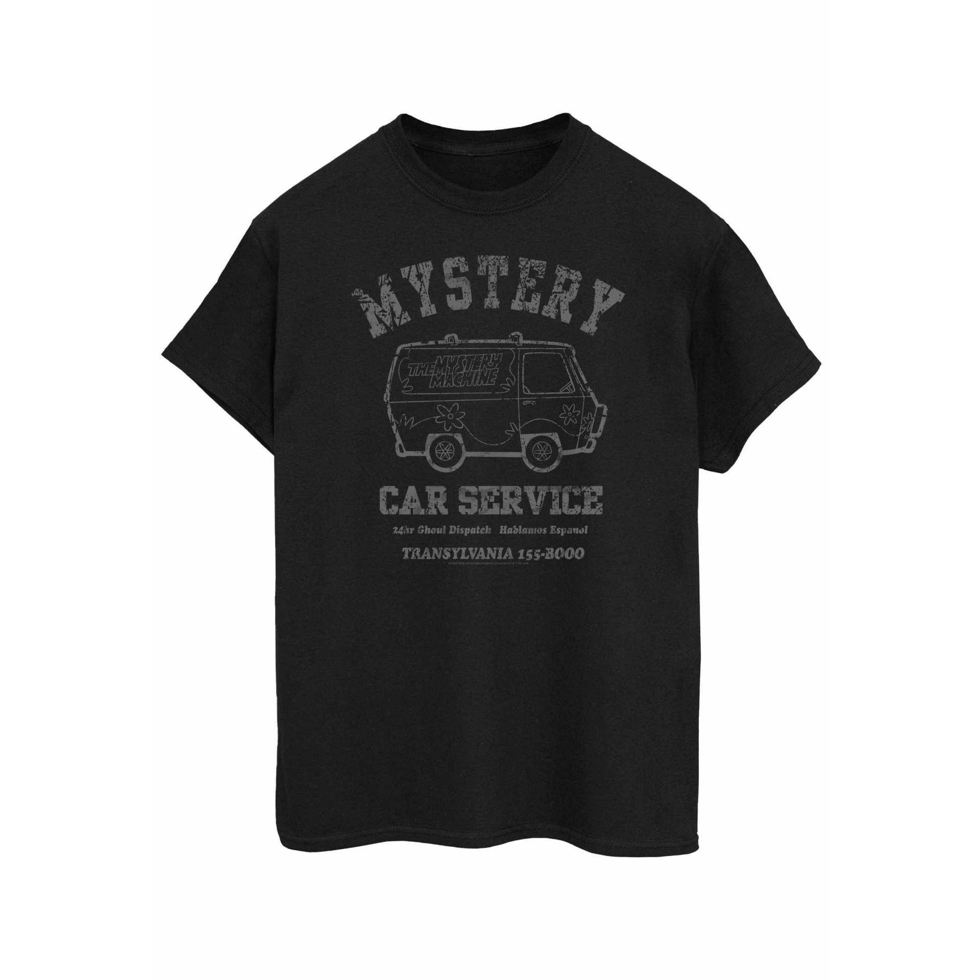 Mystery Car Service Tshirt Damen Schwarz XXL von SCOOBY DOO