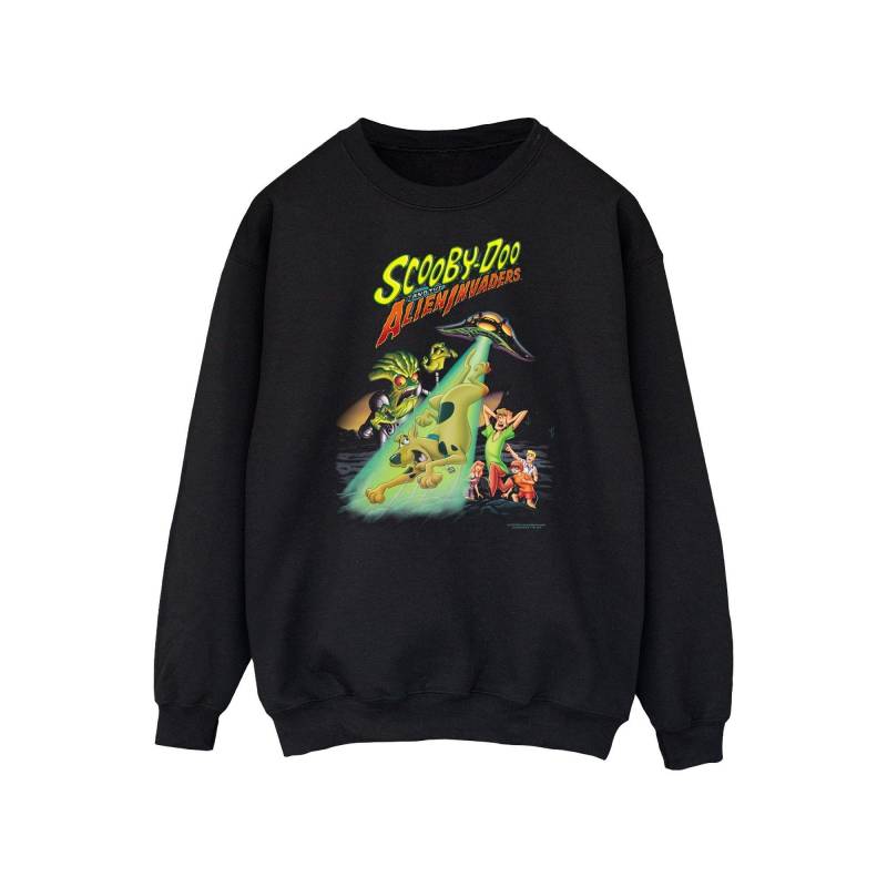 The Alien Invaders Sweatshirt Damen Schwarz L von SCOOBY DOO