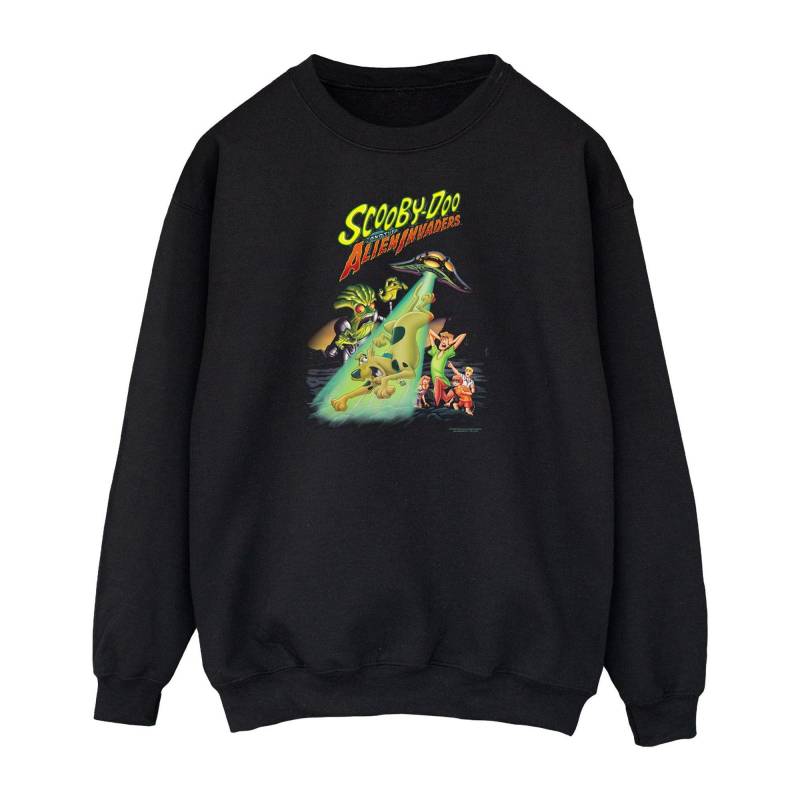 The Alien Invaders Sweatshirt Herren Schwarz M von SCOOBY DOO