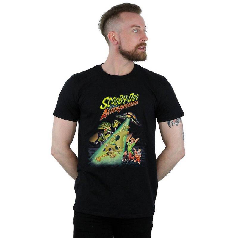 The Alien Invaders Tshirt Herren Schwarz L von SCOOBY DOO