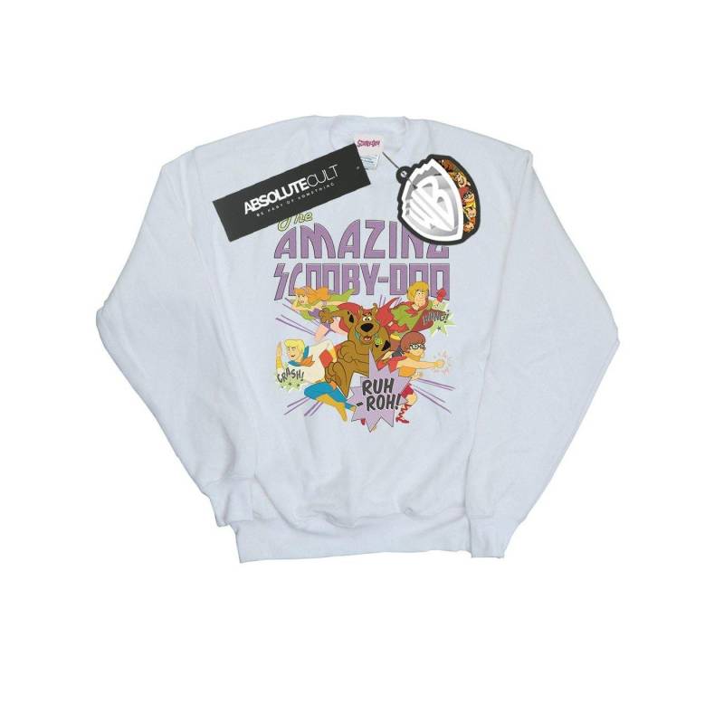 The Amazing Scooby Sweatshirt Herren Weiss S von SCOOBY DOO