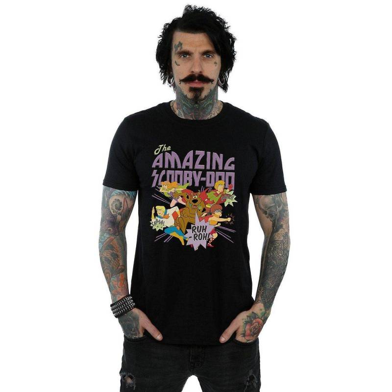 The Amazing Scooby Tshirt Herren Schwarz XL von SCOOBY DOO