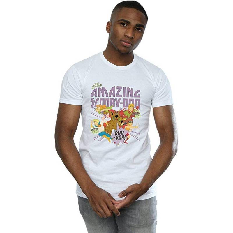 The Amazing Scooby Tshirt Herren Weiss 3XL von SCOOBY DOO