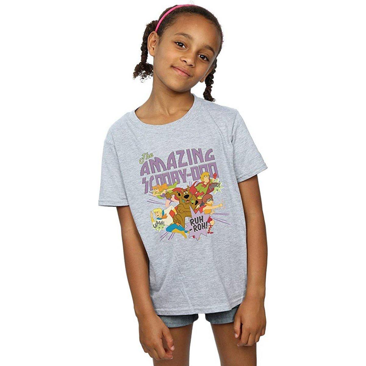 SCOOBY DOO - The Amazing Scooby TShirt, 116, Grau von SCOOBY DOO