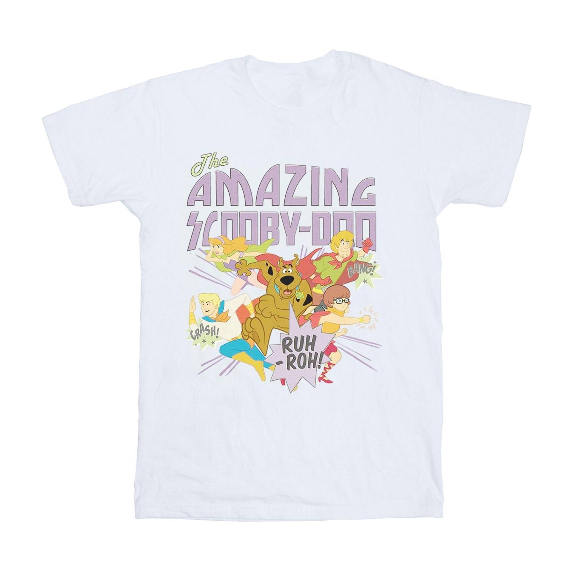 SCOOBY DOO - The Amazing Scooby TShirt, 140/146, Weiss von SCOOBY DOO