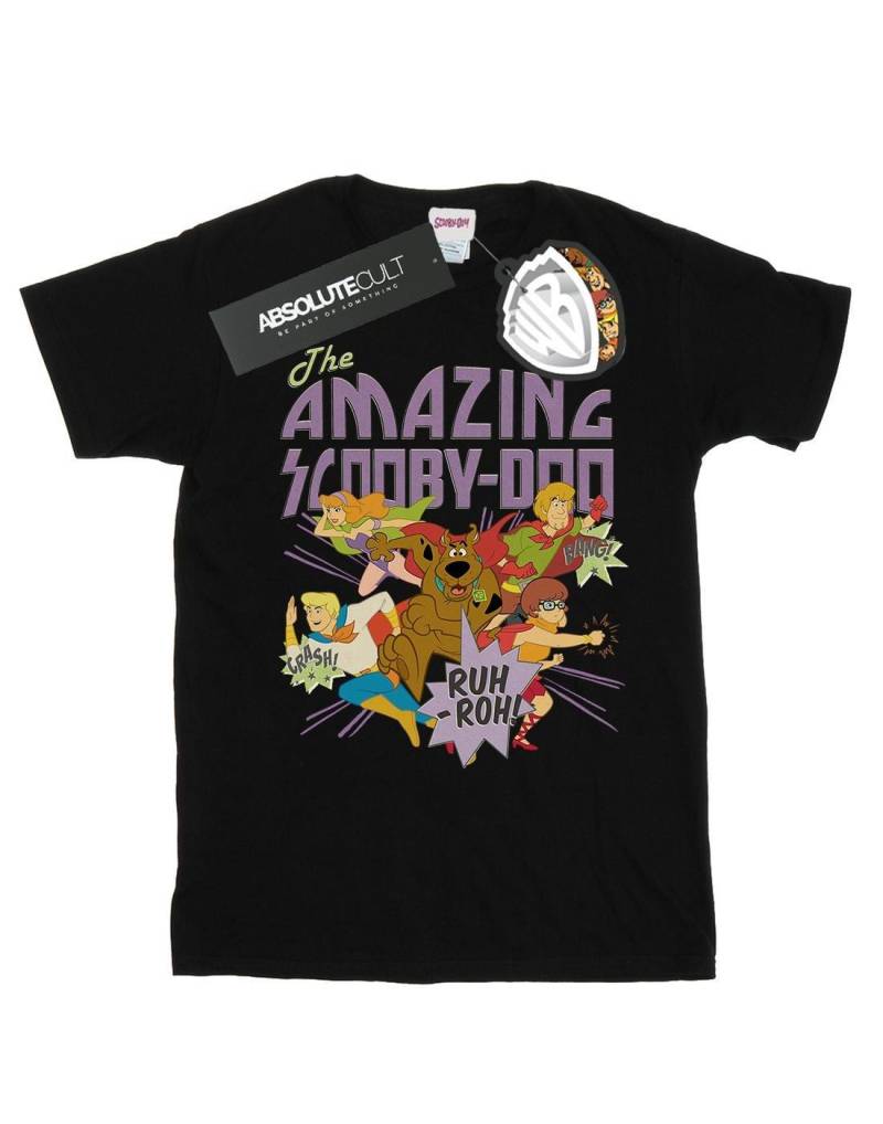 The Amazing Tshirt Damen Schwarz L von SCOOBY DOO