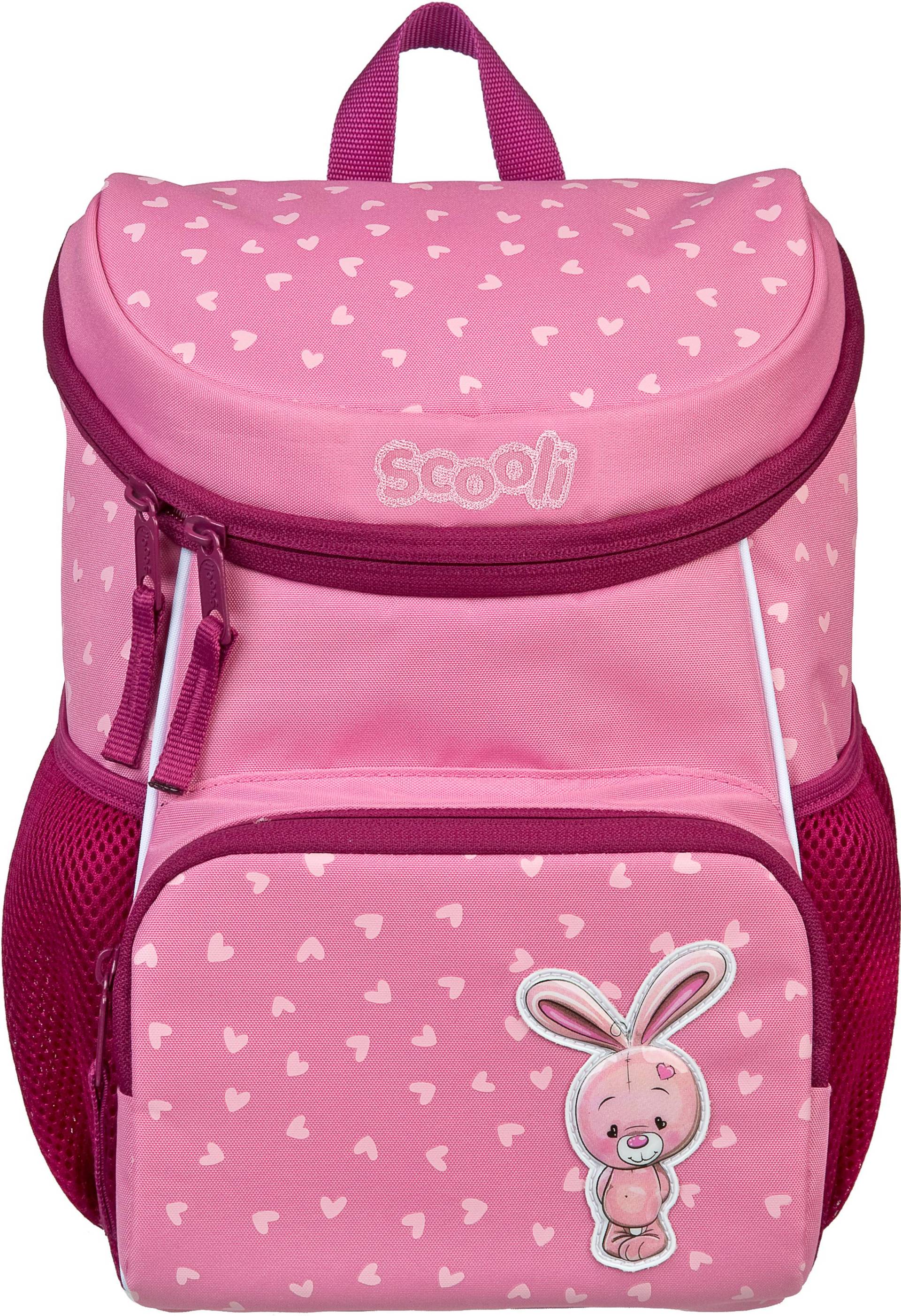 Scooli Kinderrucksack »Mini-Me, Bella Bunny«, Reflektoren von Scooli