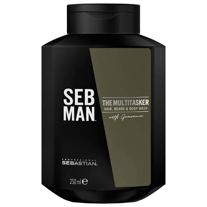 Sebastian  Sebastian The Multitasker 3 in 1 Hair, Beard & Body Wash bartpflege 250.0 ml von Sebastian