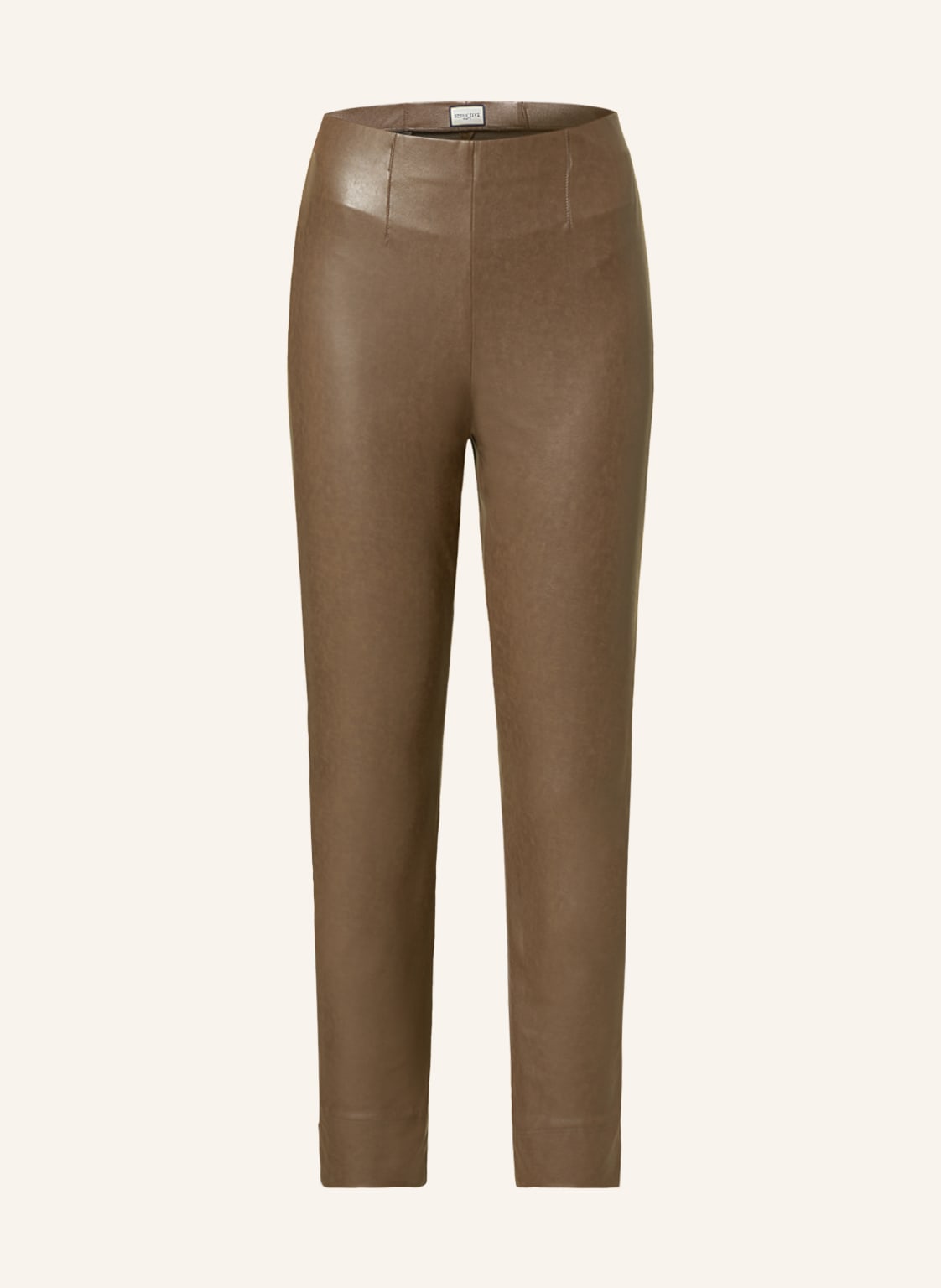 Seductive 7/8-Hose Sabrina In Lederoptik braun Seductive 7/8-Hose Sabrina In Lederoptik braun von SEDUCTIVE