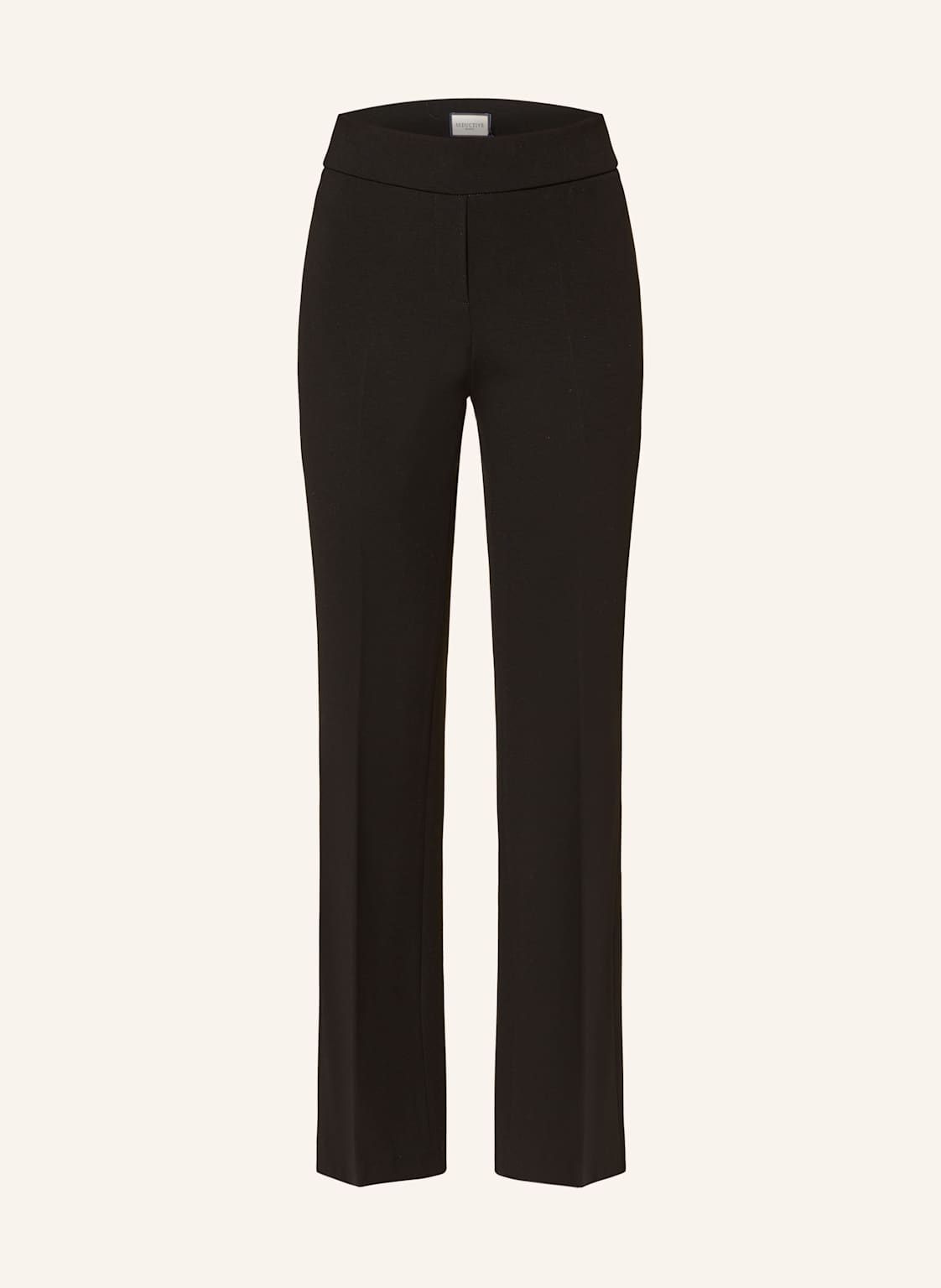 Seductive Bootcut-Hose Nanou Aus Jersey schwarz von SEDUCTIVE