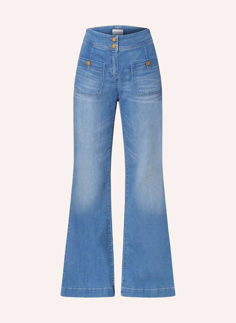 Seductive Flared Jeans Camile blau von SEDUCTIVE