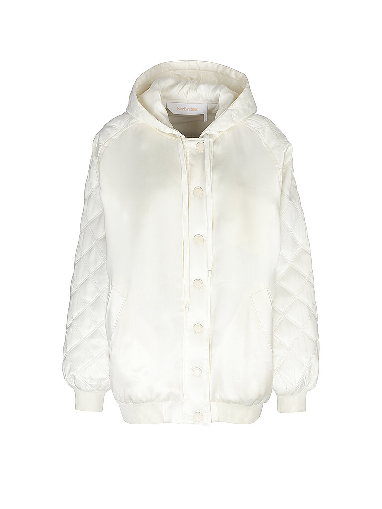 SEE BY CHLOE Sweatjacke  creme | 34 von SEE BY CHLOE