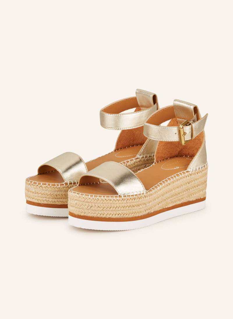 See By Chloé Plateau-Wedges Glyn gold von SEE BY CHLOÉ