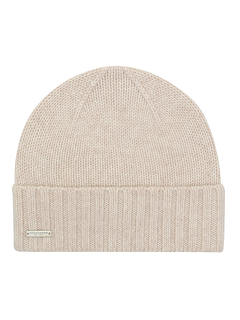 SEEBERGER Kaschmir Mütze - Haube beige SEEBERGER Kaschmir Mütze - Haube beige von SEEBERGER