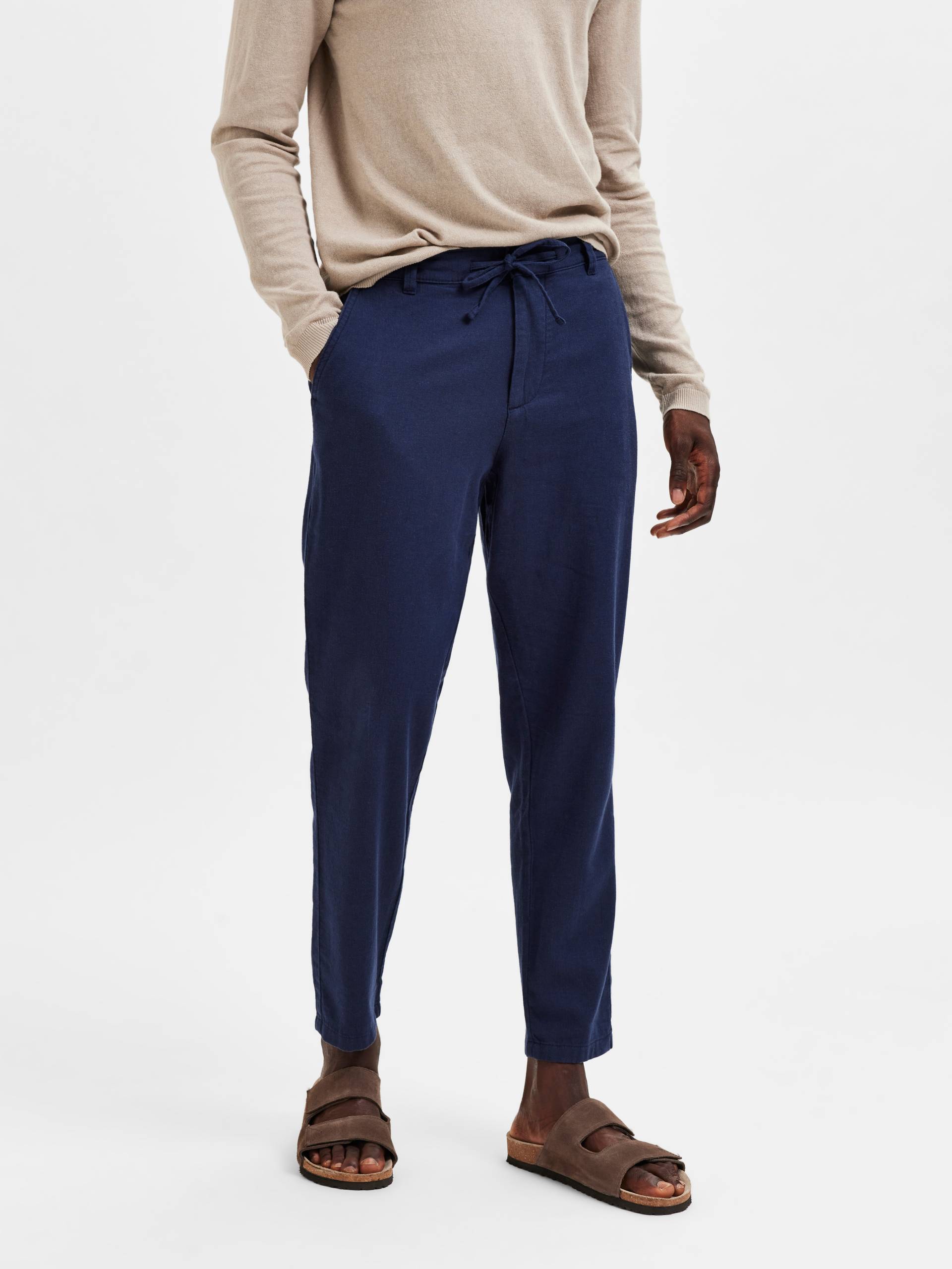 SELECTED HOMME Chinohose »SLH172-SLIMTAPE BRODY LINEN PANT NOOS« SELECTED HOMME Chinohose »SLH172-SLIMTAPE BRODY LINEN PANT NOOS« von SELECTED HOMME