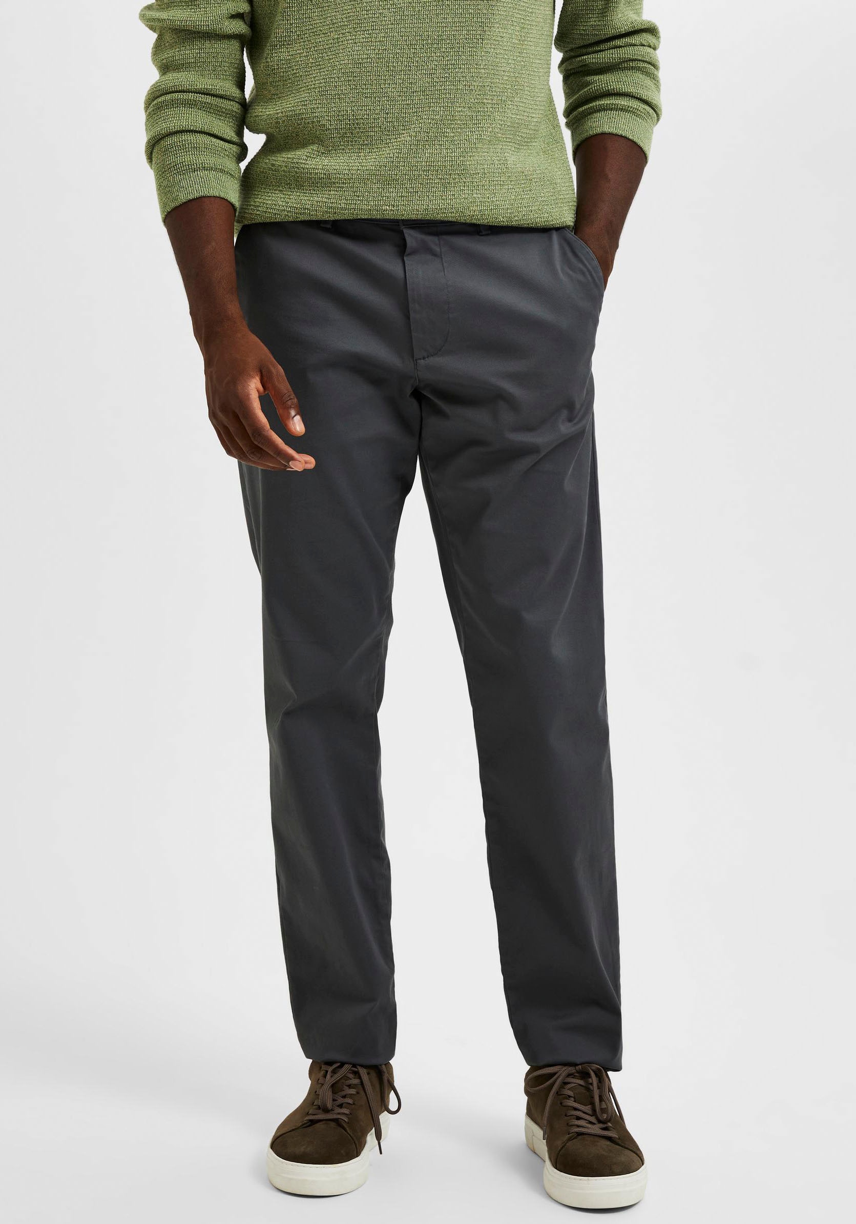 SELECTED HOMME Chinohose »SLH175-SLIM NEW MILES FLEX PANT NOOS« SELECTED HOMME Chinohose »SLH175-SLIM NEW MILES FLEX PANT NOOS« von SELECTED HOMME