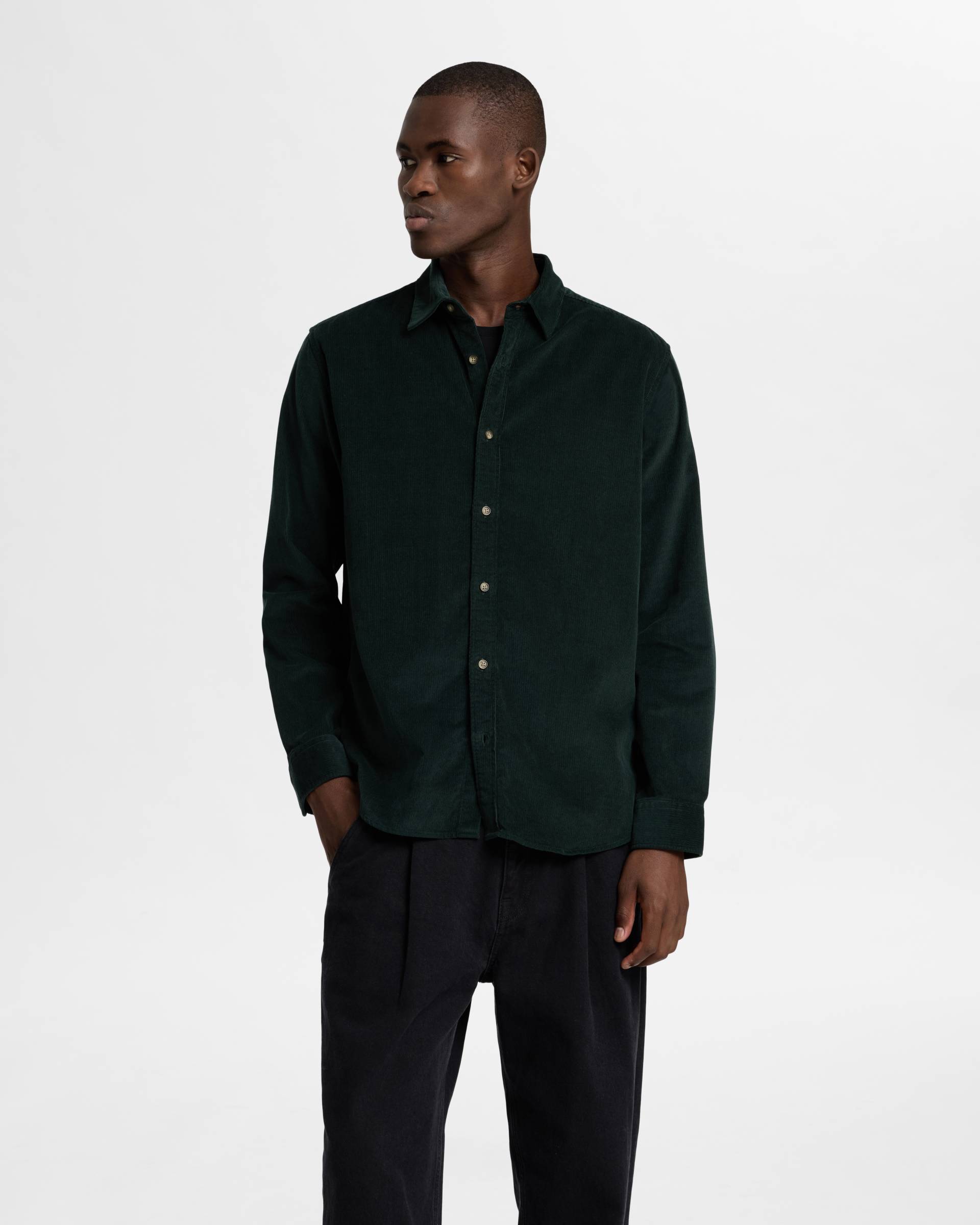 SELECTED HOMME Langarmhemd »SLHREGOWEN-CORD SHIRT LS NOOS« von SELECTED HOMME