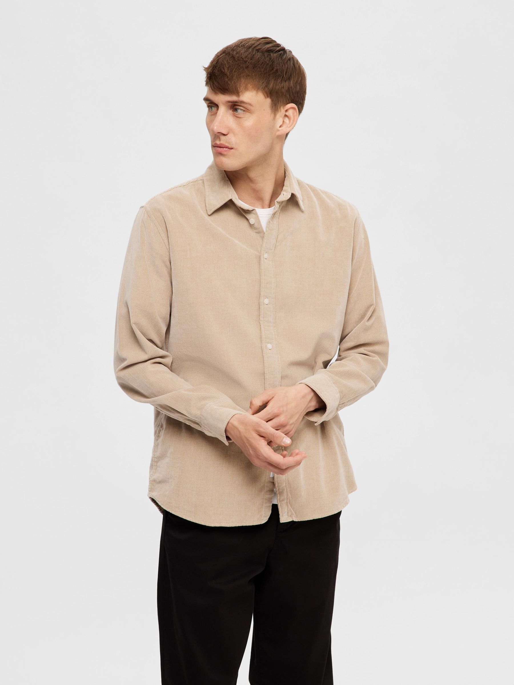 SELECTED HOMME Langarmhemd »SLHREGOWEN-CORD SHIRT LS NOOS« von SELECTED HOMME