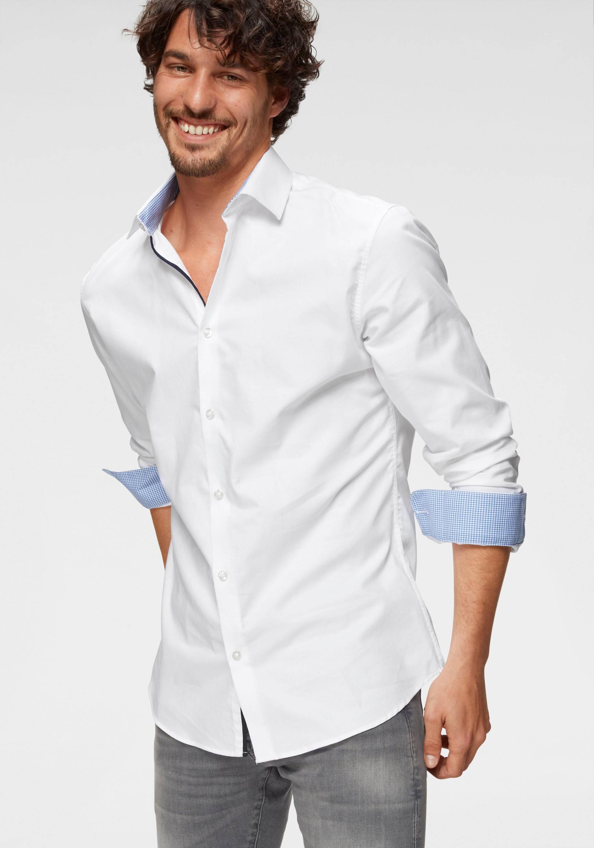 SELECTED HOMME Langarmhemd »SLHSLIMNEW-MARK« SELECTED HOMME Langarmhemd »SLHSLIMNEW-MARK« von SELECTED HOMME