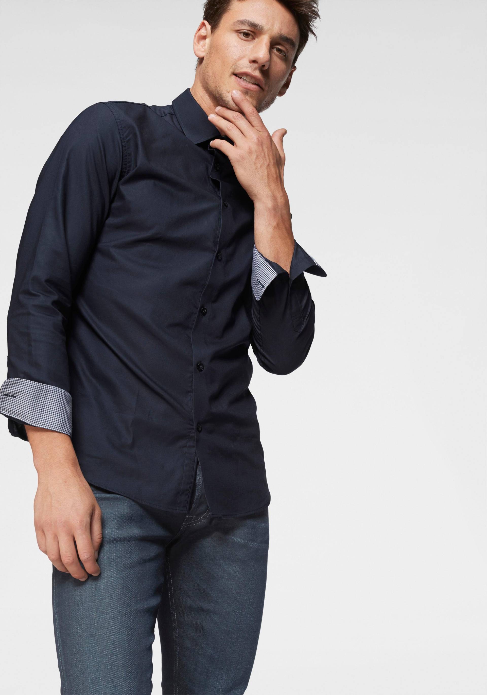 SELECTED HOMME Langarmhemd »SLHSLIMNEW-MARK« SELECTED HOMME Langarmhemd »SLHSLIMNEW-MARK« von SELECTED HOMME