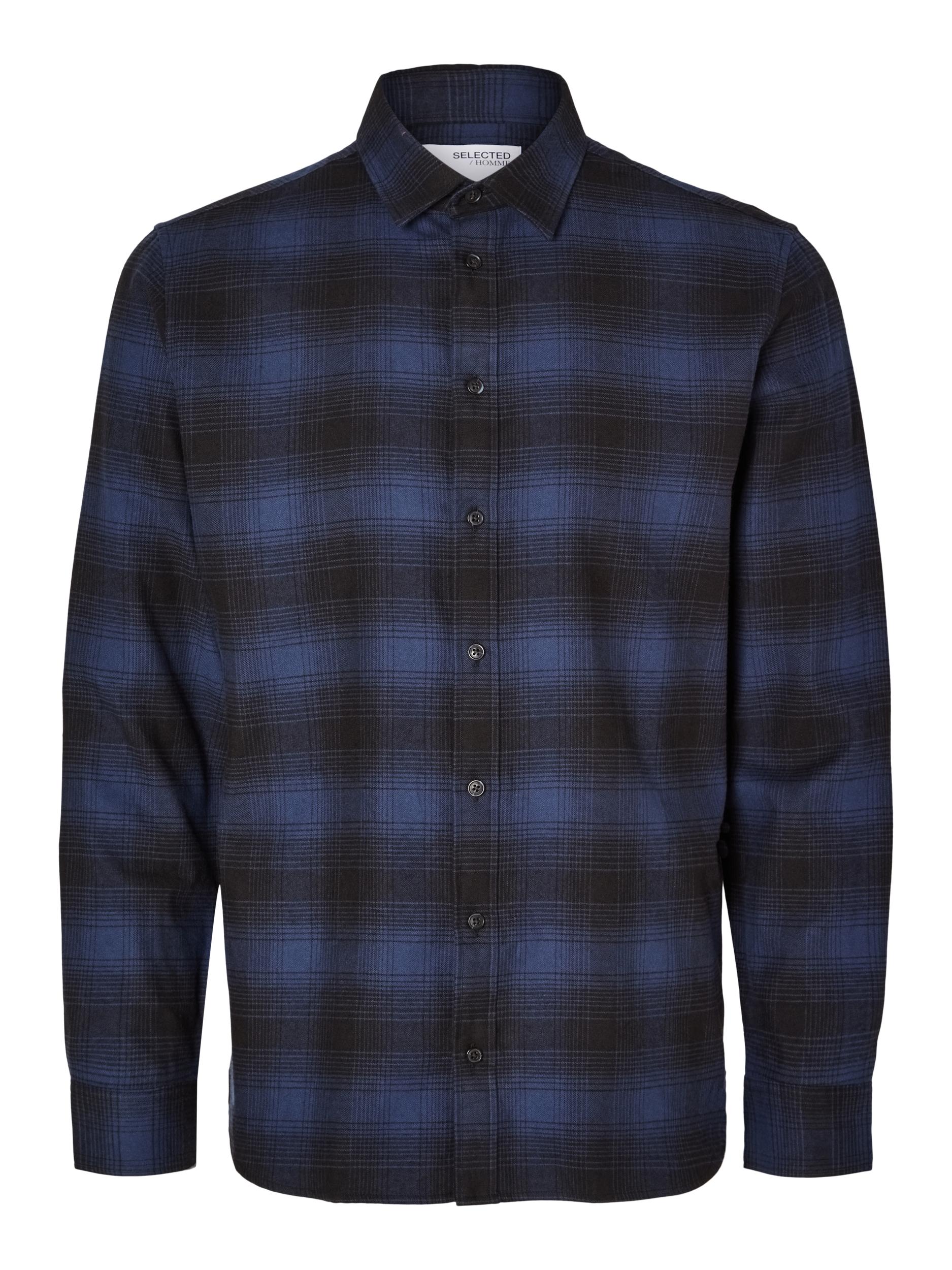 SELECTED HOMME Langarmhemd »SLHSLIMOWEN-FLANNEL SHIRT LS NOOS« von SELECTED HOMME