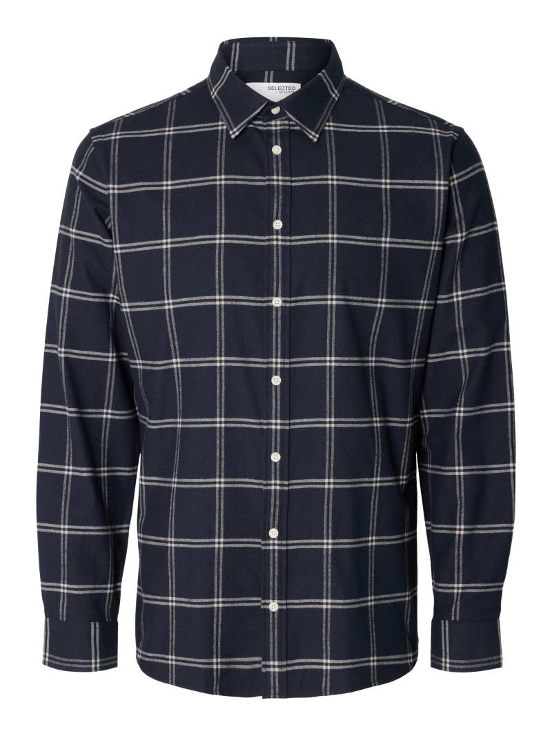 SELECTED HOMME Langarmhemd »SLHSLIMOWEN-FLANNEL SHIRT LS NOOS« von SELECTED HOMME