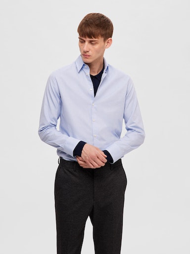 SELECTED HOMME Langarmhemd »SLHSLIMSOHO-DETAIL SHIRT LS NOOS« von SELECTED HOMME