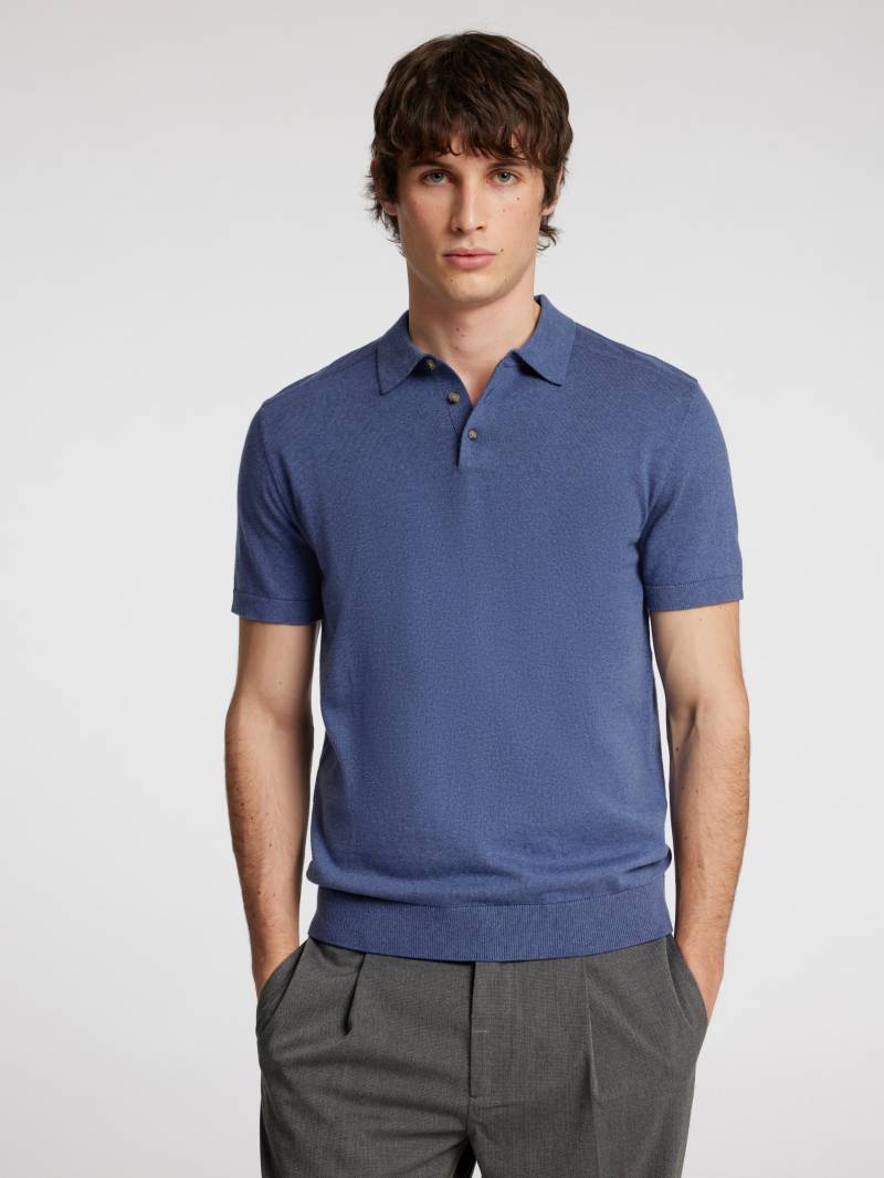 SELECTED HOMME Poloshirt »SLHBERG SS KNIT POLO NOOS« von SELECTED HOMME