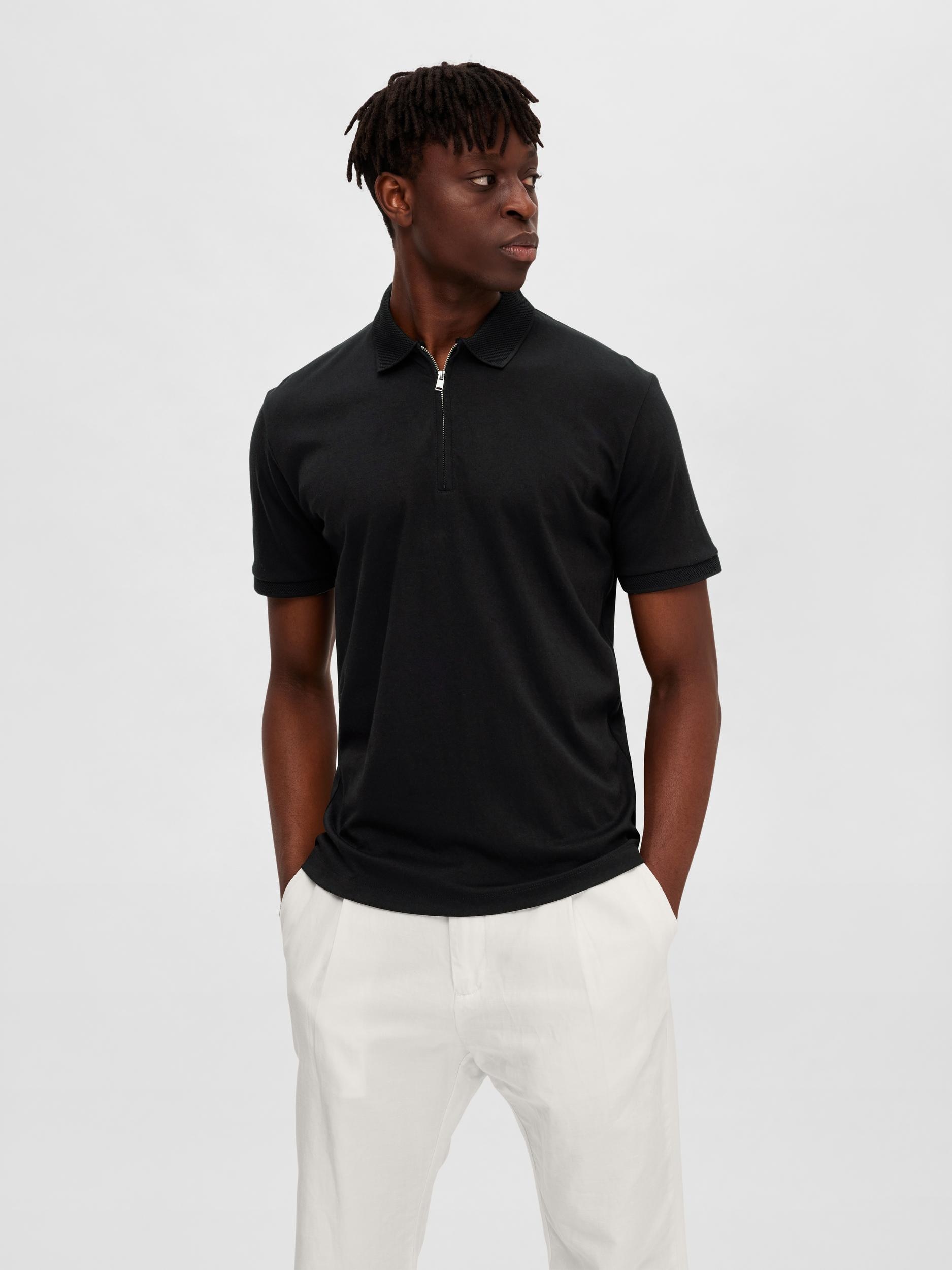 SELECTED HOMME Poloshirt »SLHFAVE ZIP SS POLO NOOS« SELECTED HOMME Poloshirt »SLHFAVE ZIP SS POLO NOOS« von SELECTED HOMME
