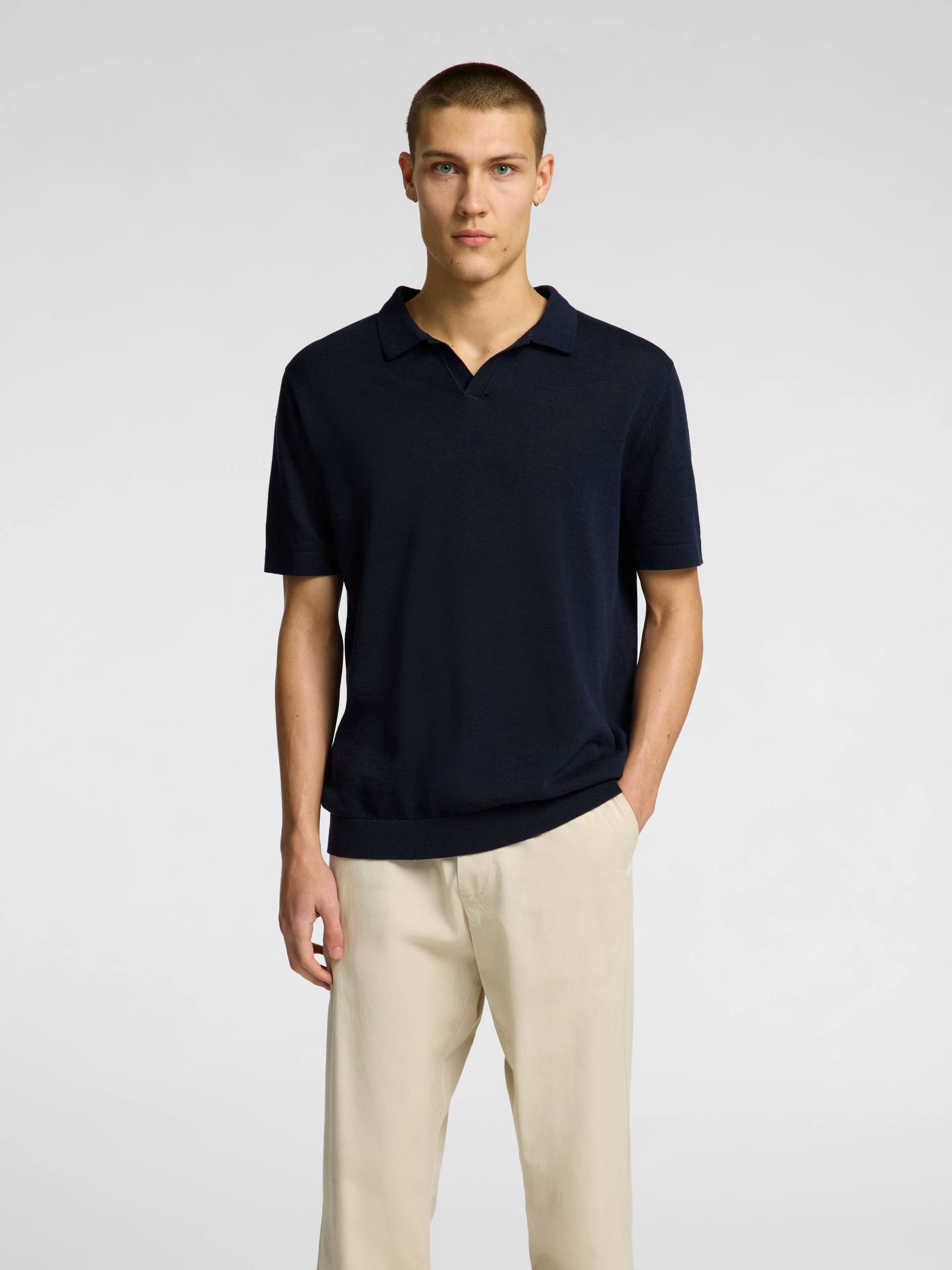 SELECTED HOMME Poloshirt »SLHMATTIS SS KNIT SUN OPEN POLO NOOS« SELECTED HOMME Poloshirt »SLHMATTIS SS KNIT SUN OPEN POLO NOOS« von SELECTED HOMME
