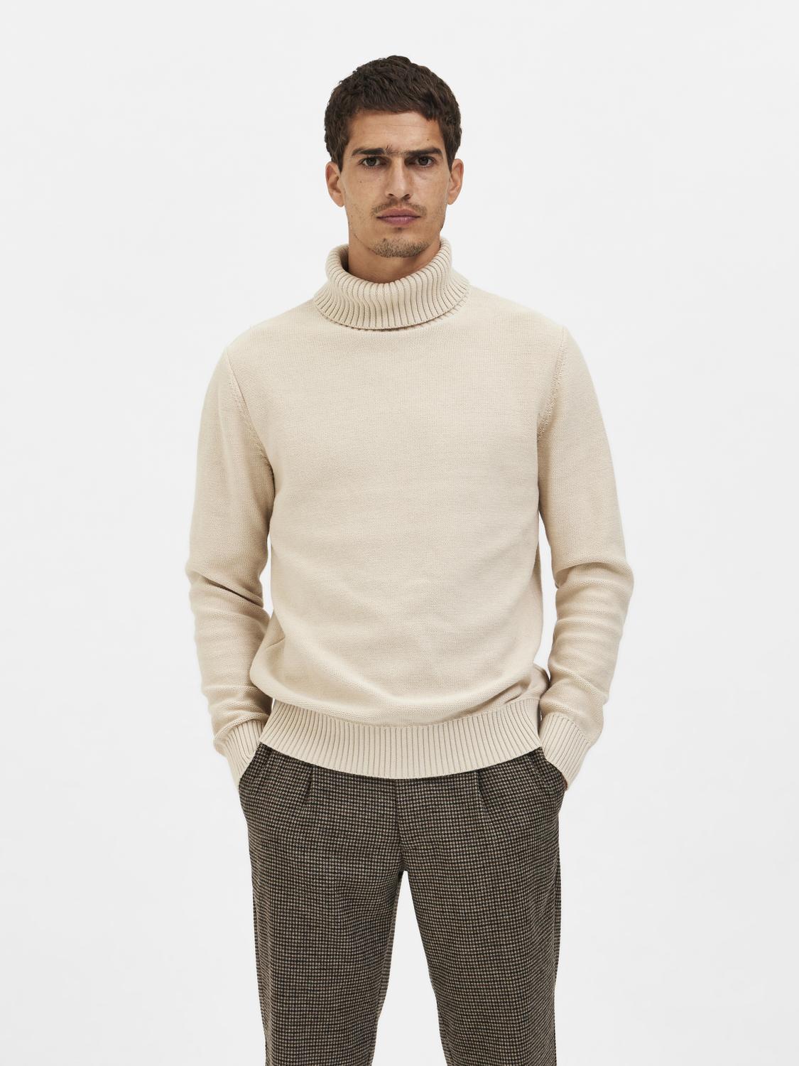 SELECTED HOMME Rollkragenpullover »SLHAXEL LS KNIT ROLL NECK NOOS« von SELECTED HOMME