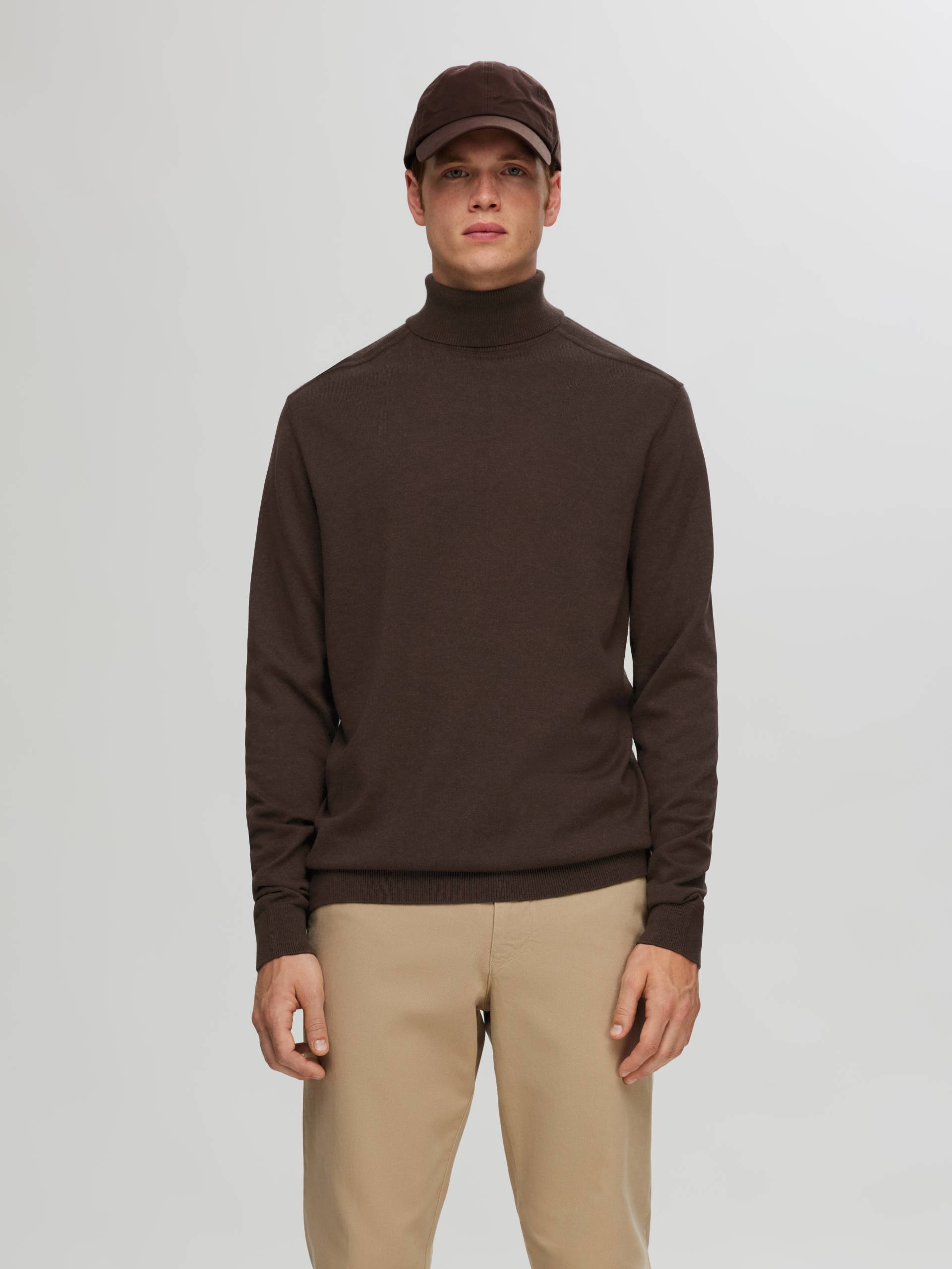 SELECTED HOMME Rollkragenpullover »SLHBERG ROLL NECK NOOS« von SELECTED HOMME