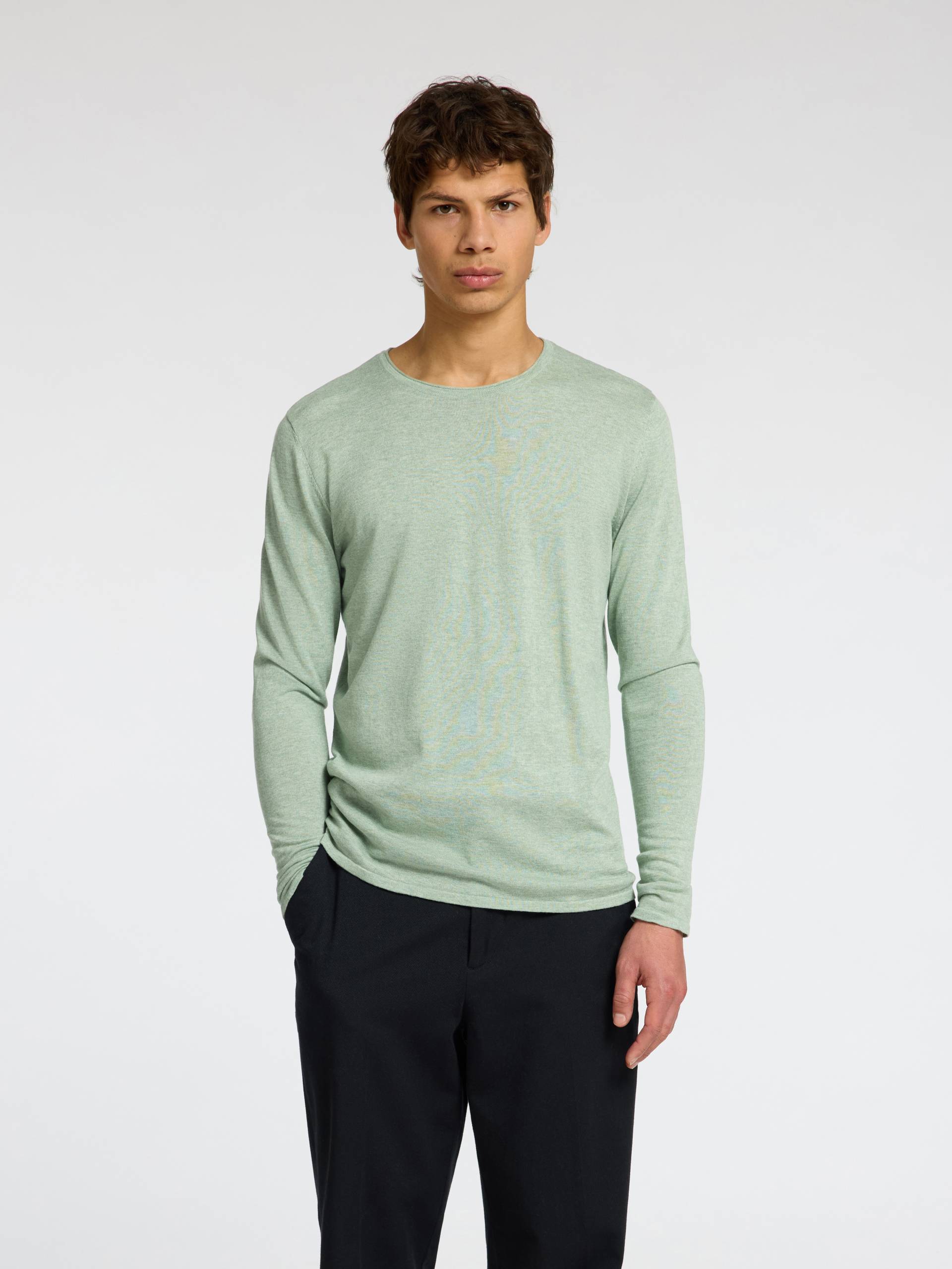 SELECTED HOMME Rundhalspullover »ROME KNIT« von SELECTED HOMME