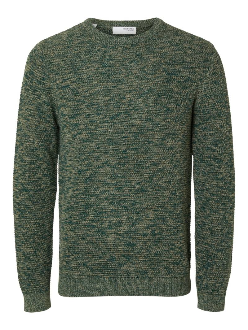 SELECTED HOMME Rundhalspullover »SLHVINCE LS KNIT BUBBLE CREW NECK NOOS« von SELECTED HOMME