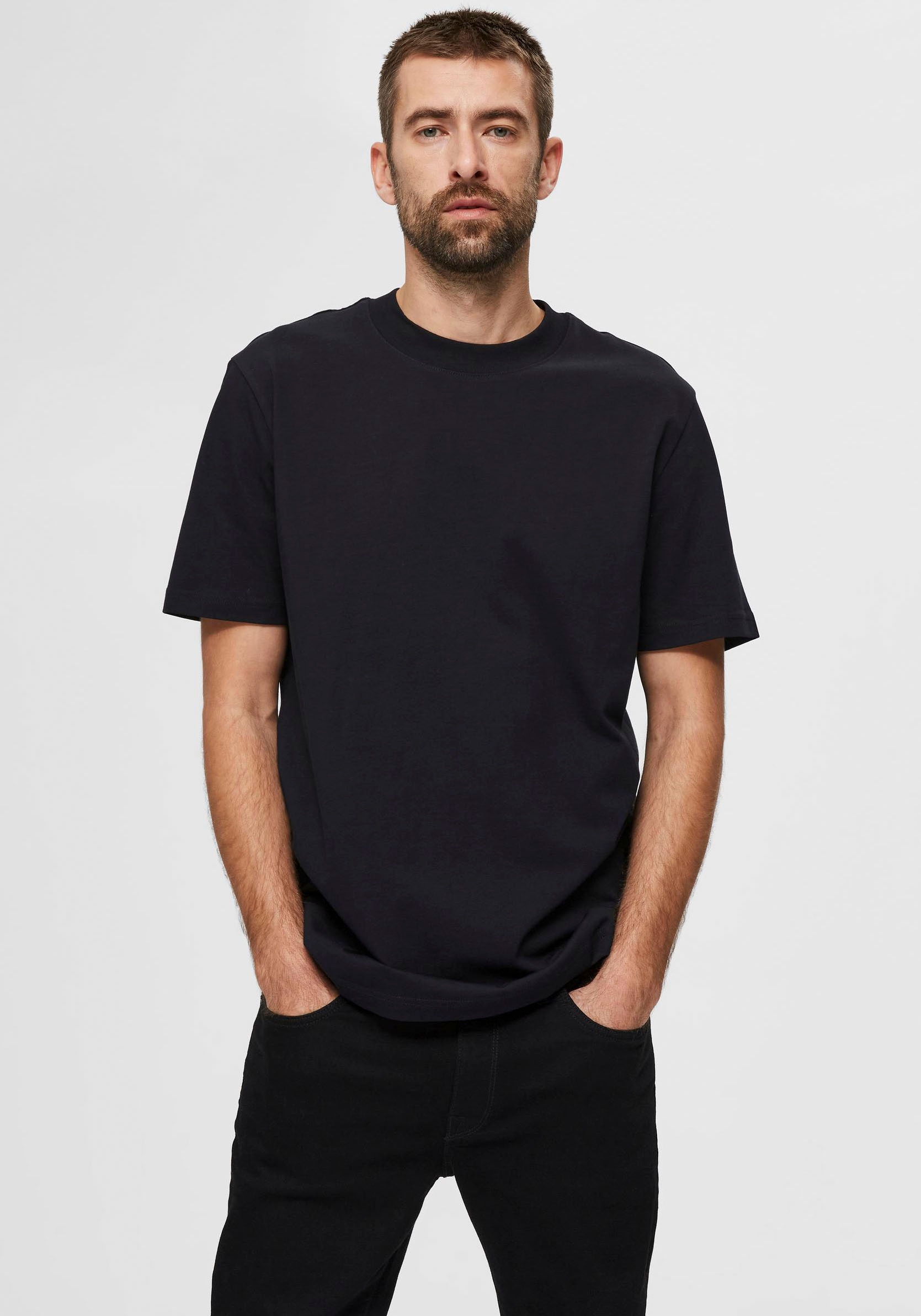 SELECTED HOMME Rundhalsshirt »SE T-Shirt« SELECTED HOMME Rundhalsshirt »SE T-Shirt« von SELECTED HOMME