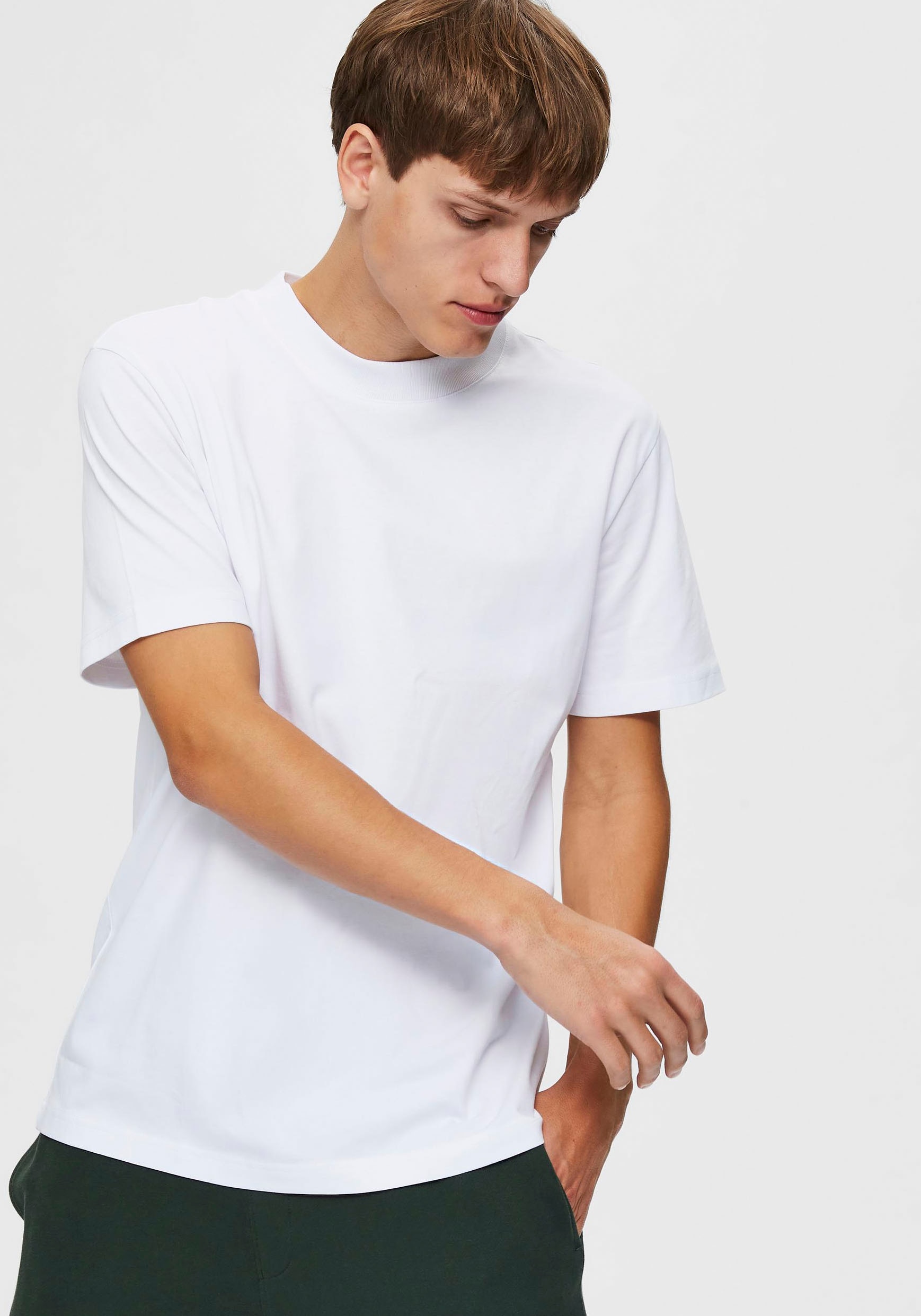 SELECTED HOMME Rundhalsshirt »SE T-Shirt« SELECTED HOMME Rundhalsshirt »SE T-Shirt« von SELECTED HOMME