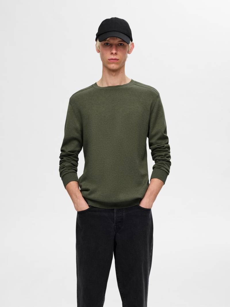 SELECTED HOMME Strickpullover »SLHBERG CREW NECK NOOS« von SELECTED HOMME