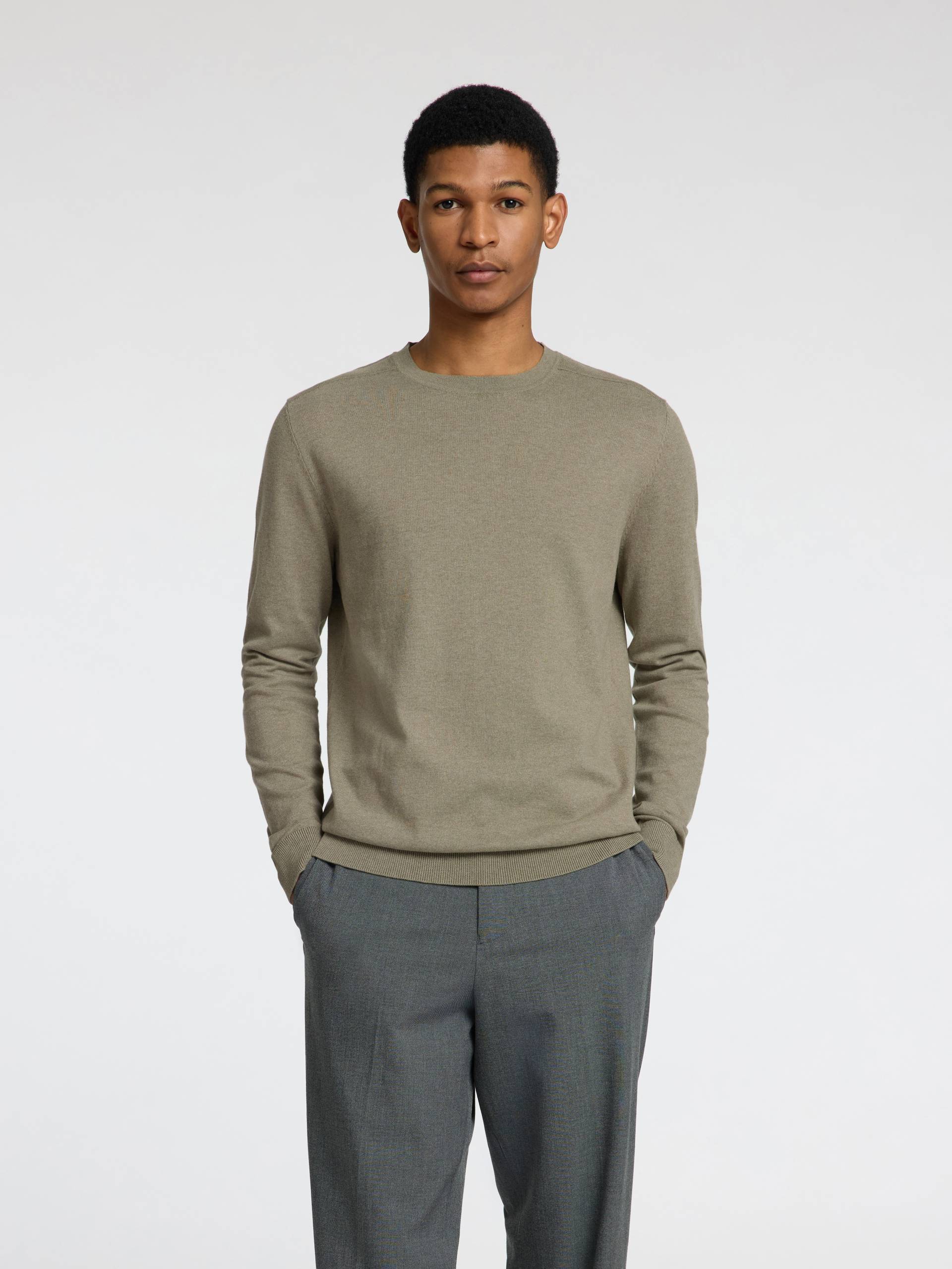 SELECTED HOMME Strickpullover »SLHBERG CREW NECK NOOS« von SELECTED HOMME