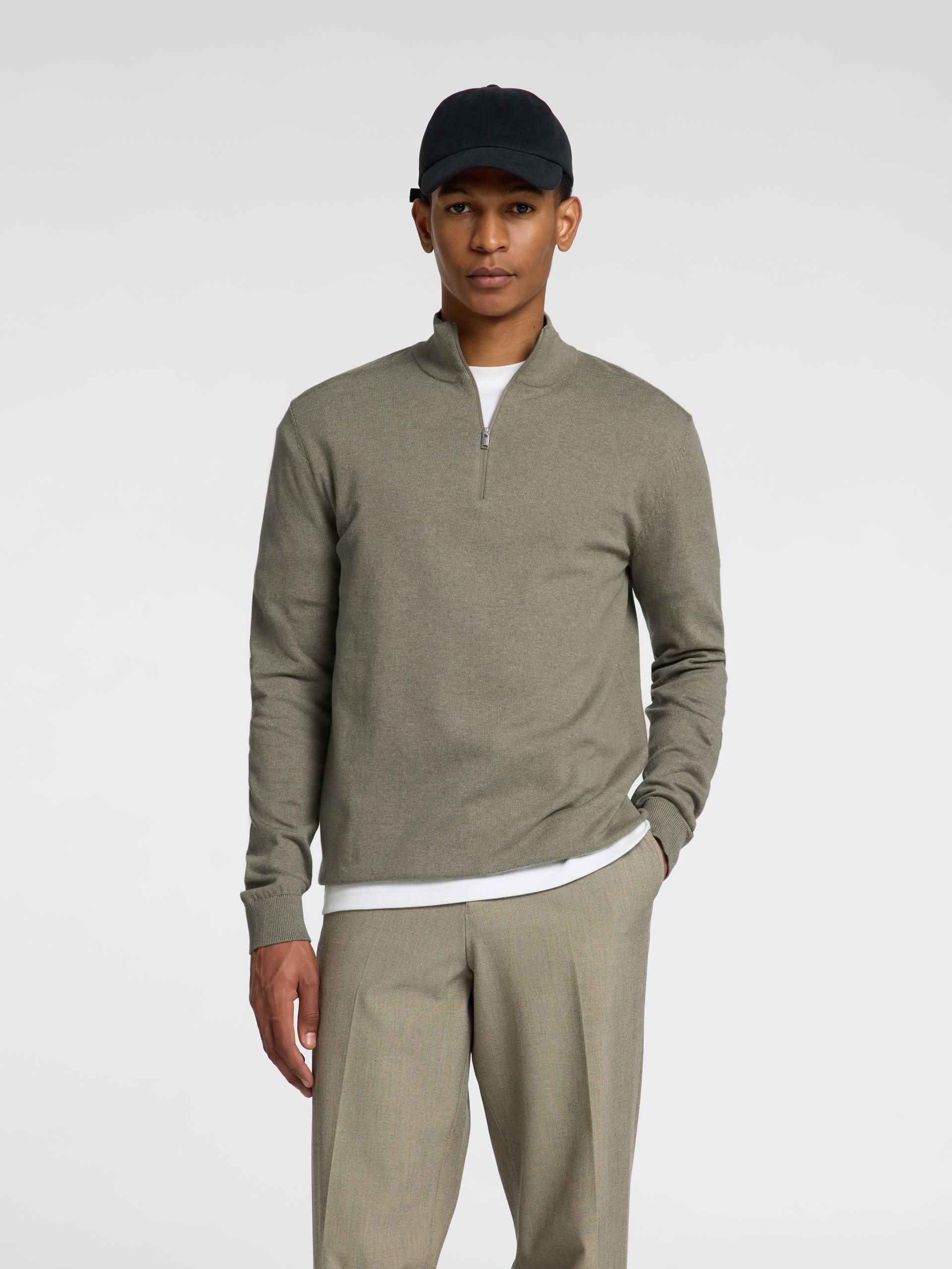 SELECTED HOMME Troyer »SLHBERG HALF ZIP CARDIGAN NOOS« von SELECTED HOMME