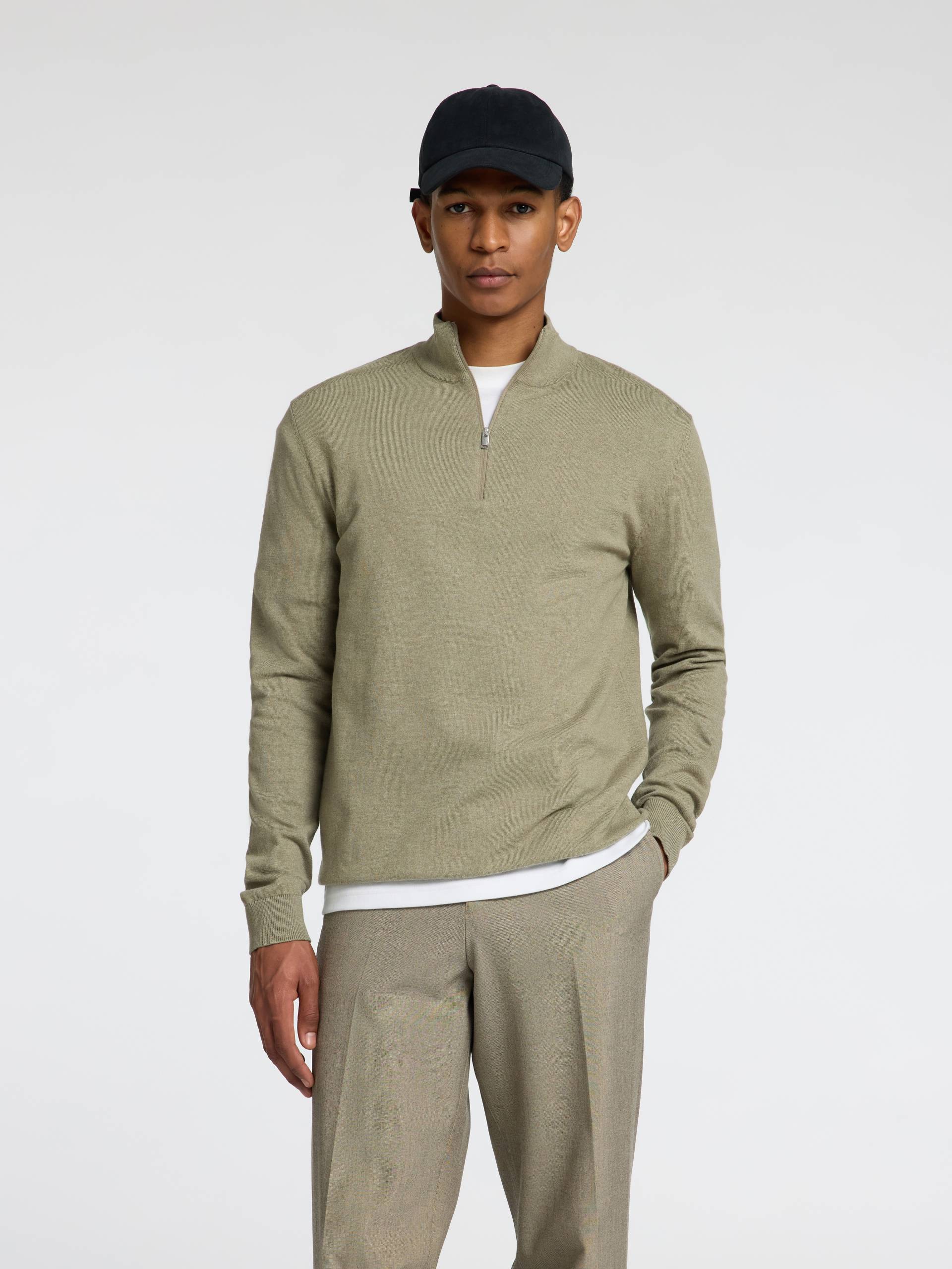 SELECTED HOMME Troyer »SLHBERG HALF ZIP CARDIGAN NOOS« von SELECTED HOMME