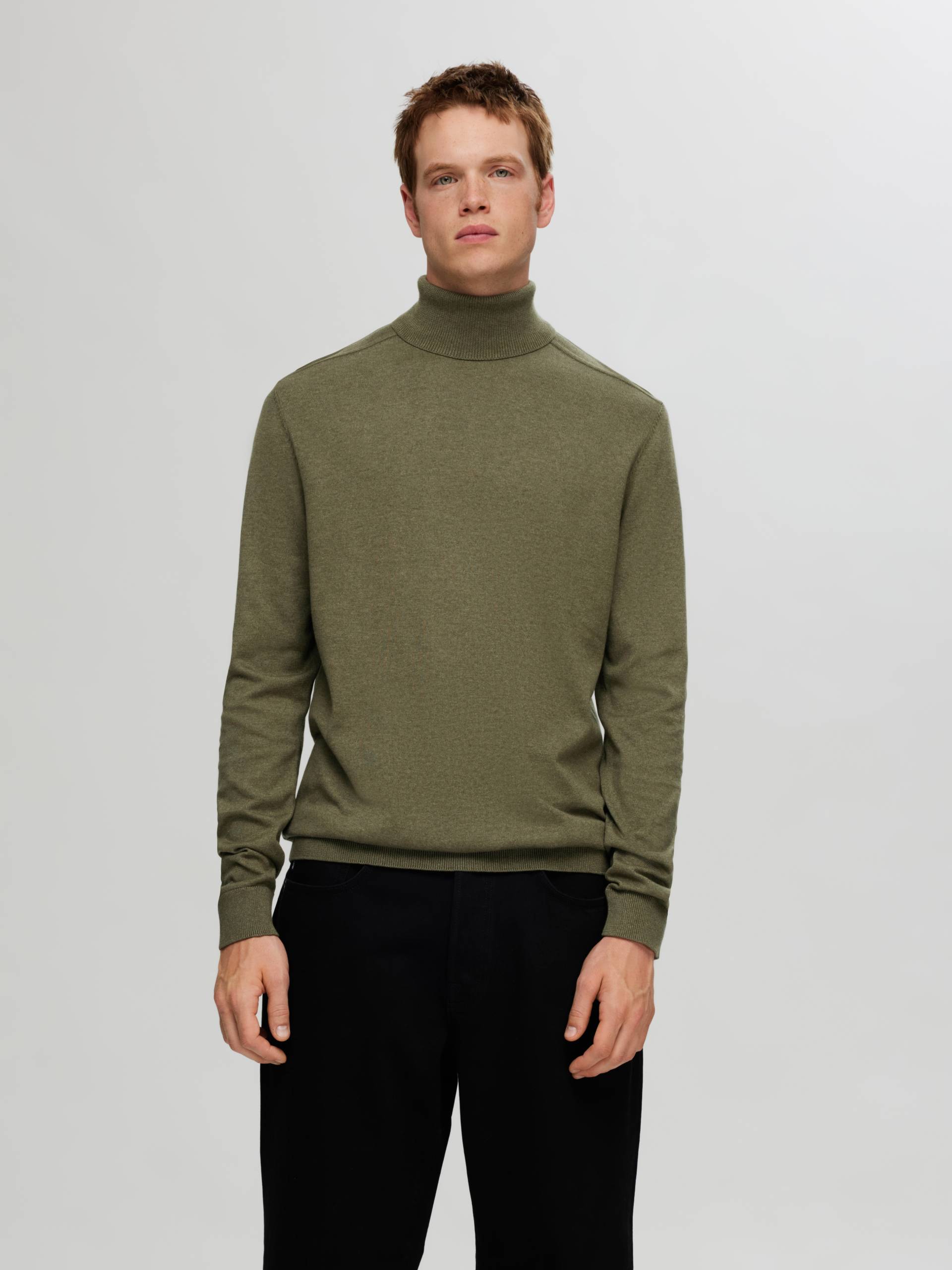 SELECTED HOMME Rollkragenpullover »SLHBERG ROLL NECK NOOS« SELECTED HOMME Rollkragenpullover »SLHBERG ROLL NECK NOOS« von SELECTED HOMME