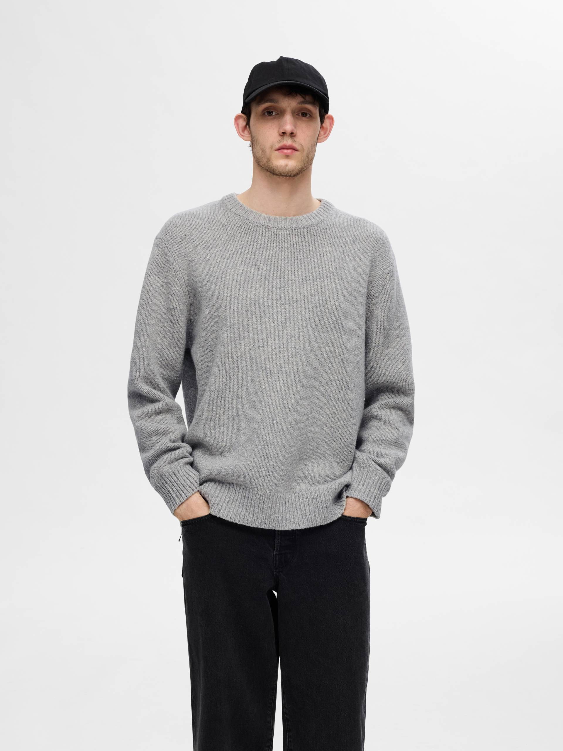 SELECTED HOMME Strickpullover »SLHCODY LS KNIT RELAXED CREW NECK NOOS« von SELECTED HOMME