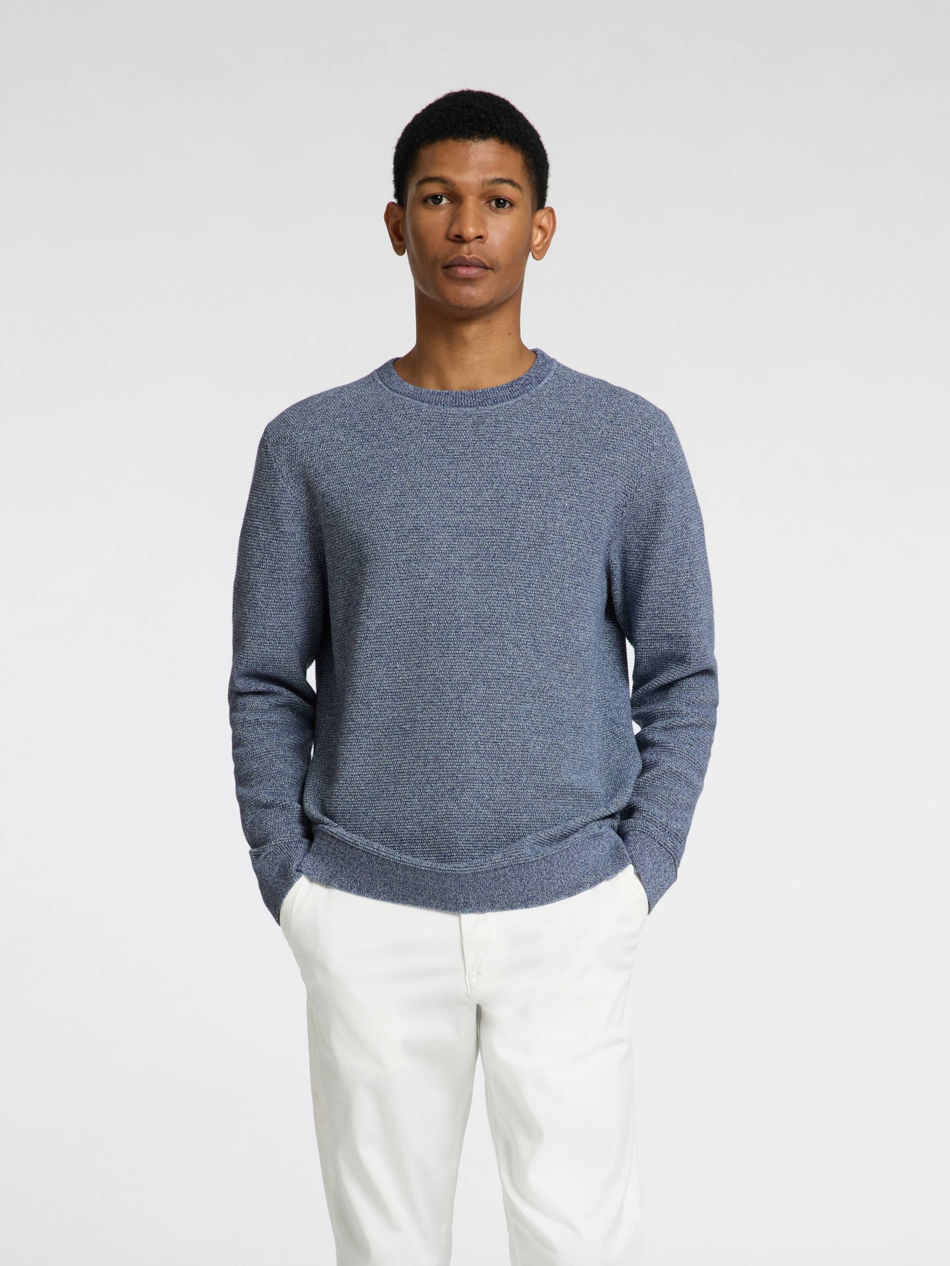 SELECTED HOMME Strickpullover »SLHROSS LS KNIT STRUCTURE CREW NECK NOOS« von SELECTED HOMME